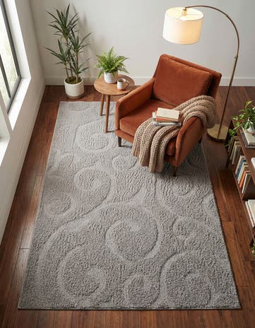 5' x 8' Botanical Shag Rug