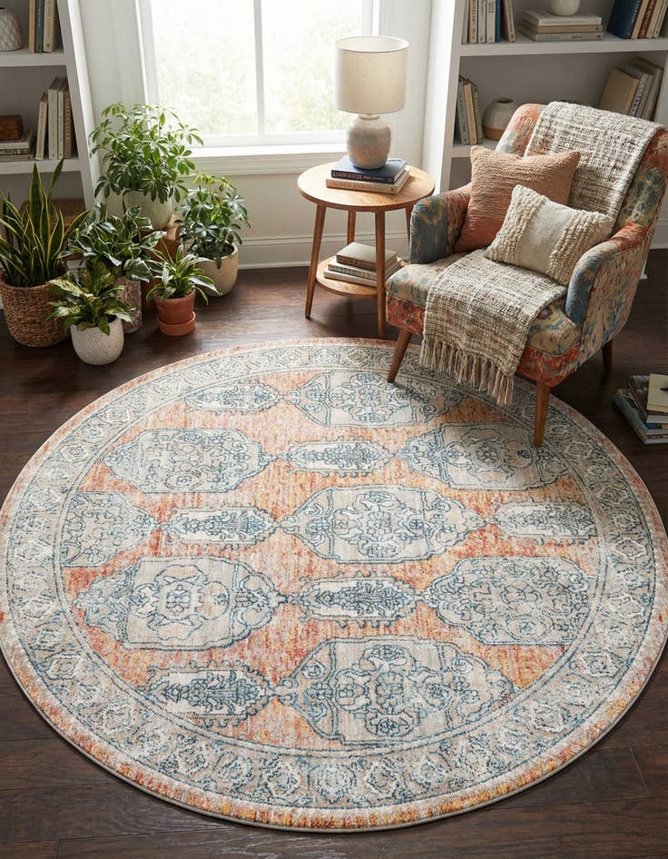 Detail image of 7' x 7' Lola Round Rug