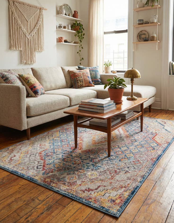 Detail image of 5' 3 x 7' 10 Williamsburg Rug