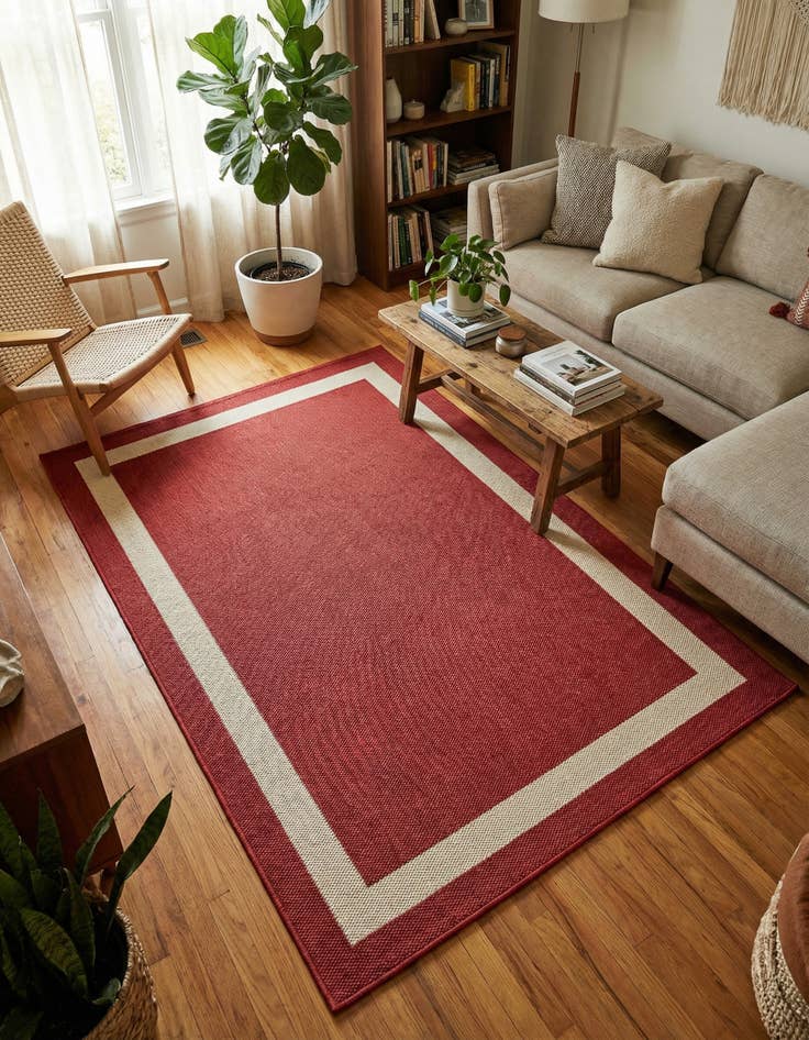 Detail image of 5' 3 x 8' Angelica Rug