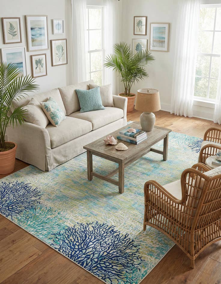 Detail image of 9' x 12' Ariel Rug