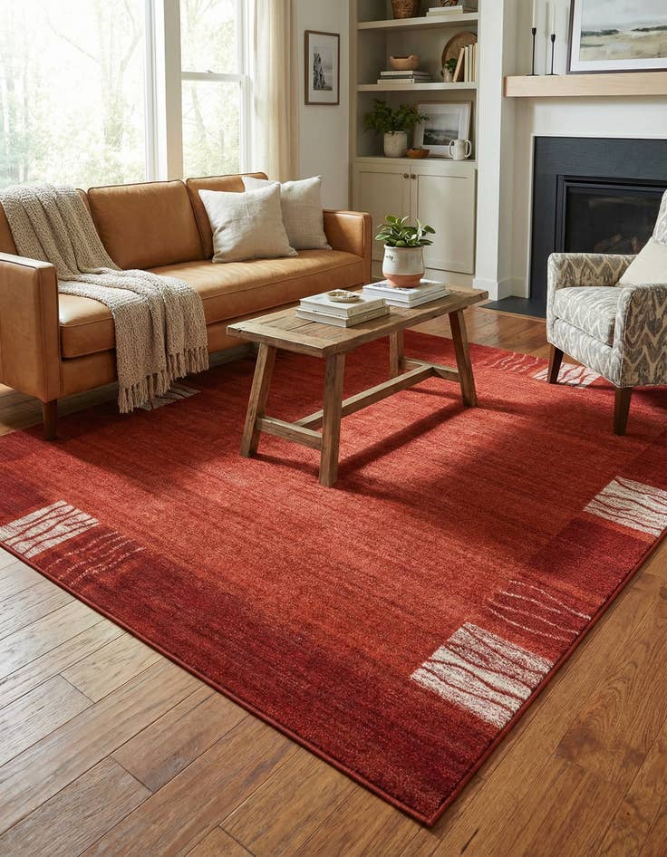 Detail image of 7' 10 x 7' 10 Angelica Square Rug