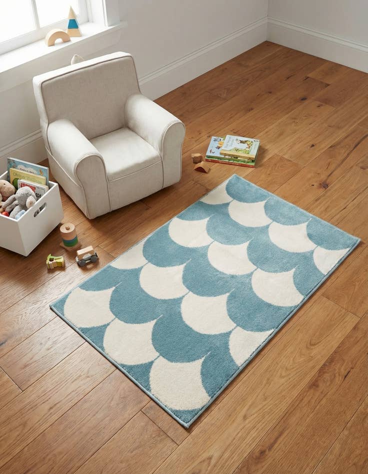Detail image of 2' x 3' Whimsy Kids Rug