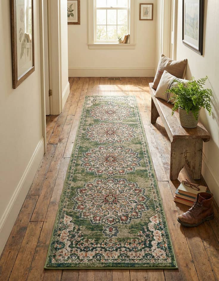 Detail image of 2' x 8' Isabella Runner Rug