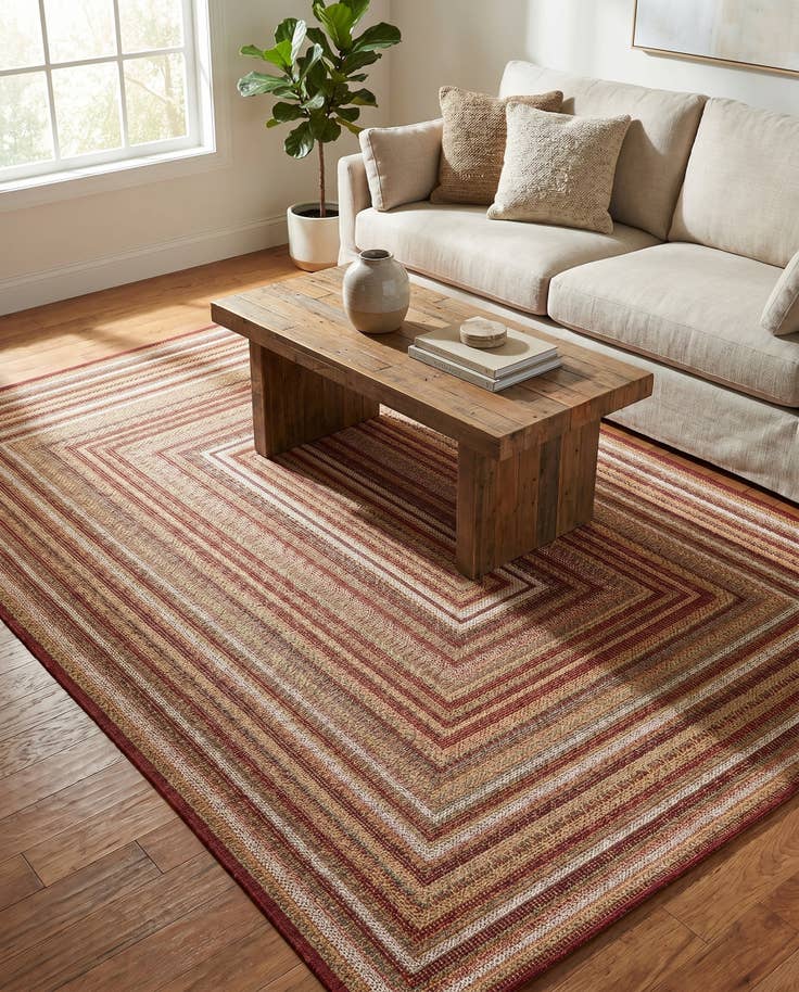Detail image of 5' 3 x 7' 7 Easy-Clean Baja Indoor / Outdoor Rug