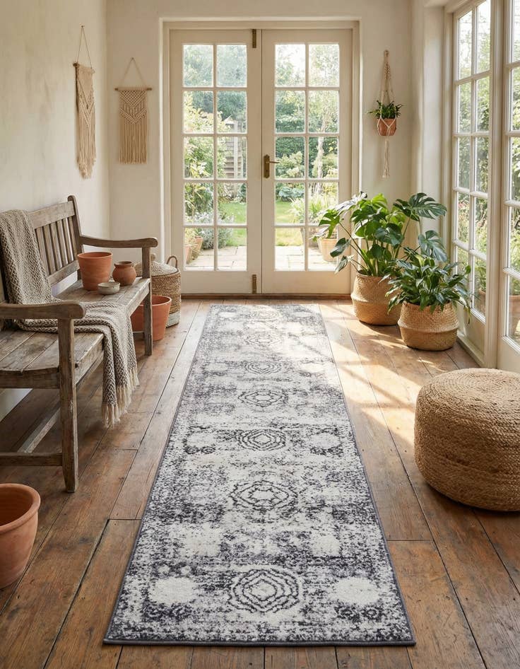 Detail image of 2' x 8' 8 Bexley Runner Rug