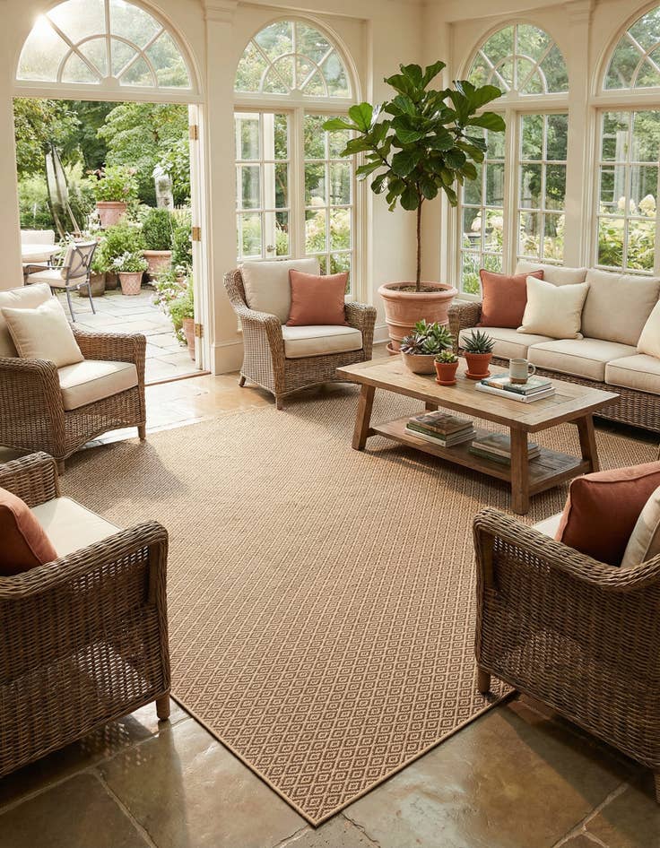 Detail image of 12' x 12' Dunes Square Rug