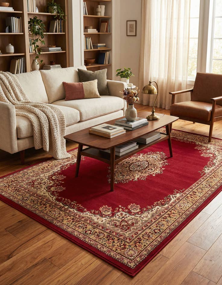 Detail image of 5' 3 x 8' Amaya Rug