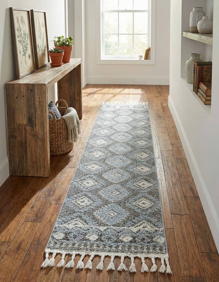 Detail image of 2' x 8' Boho Runner Rug