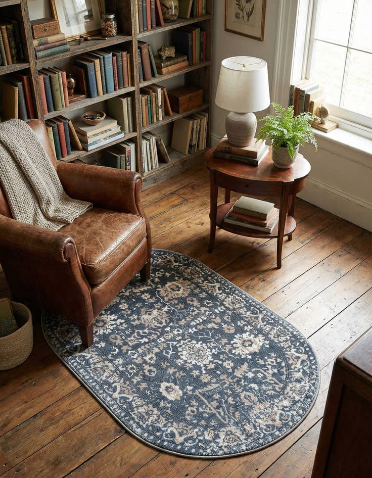 Detail image of 3' 3 x 5' 3 Oregon Oval Rug