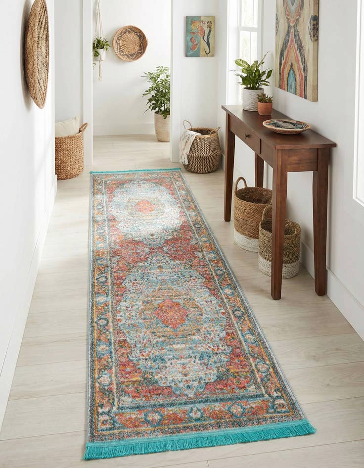 Detail image of 2' 2 x 6' Santiago Runner Rug