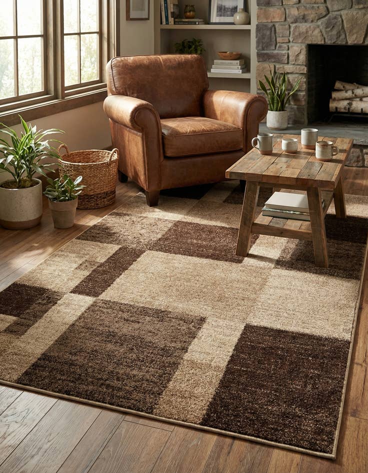 Detail image of 4' 1 x 6' 1 Equinox Rug