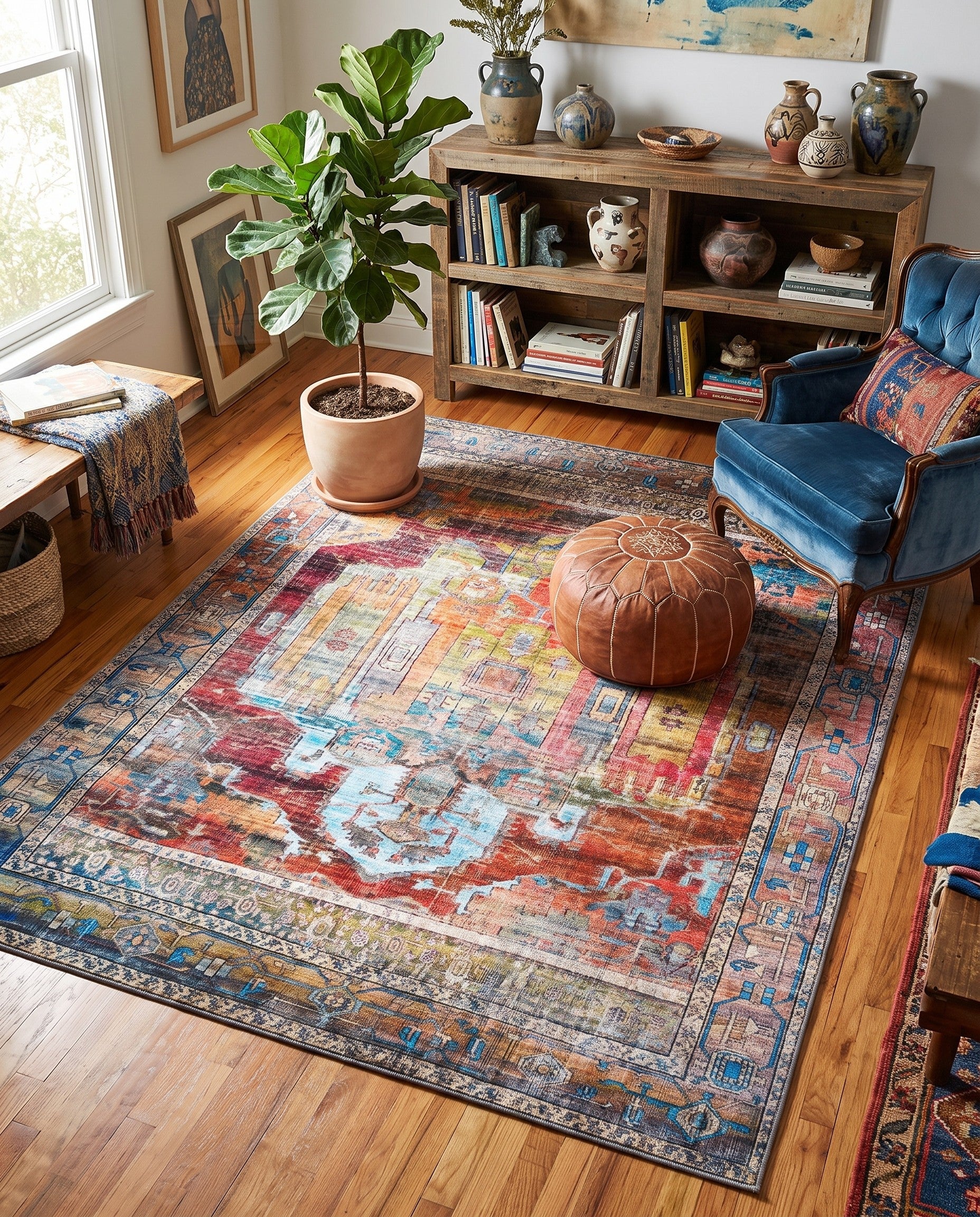 5' 3 x 7' Maahru Rug
