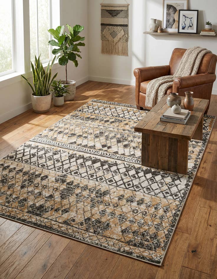 Detail image of 5' x 8' Leipzig Rug