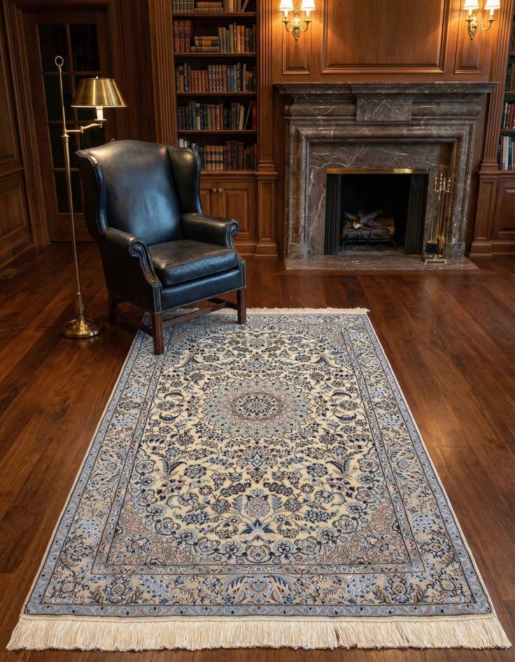 Detail image of 3' 6 x 5' 9 Nain Rug