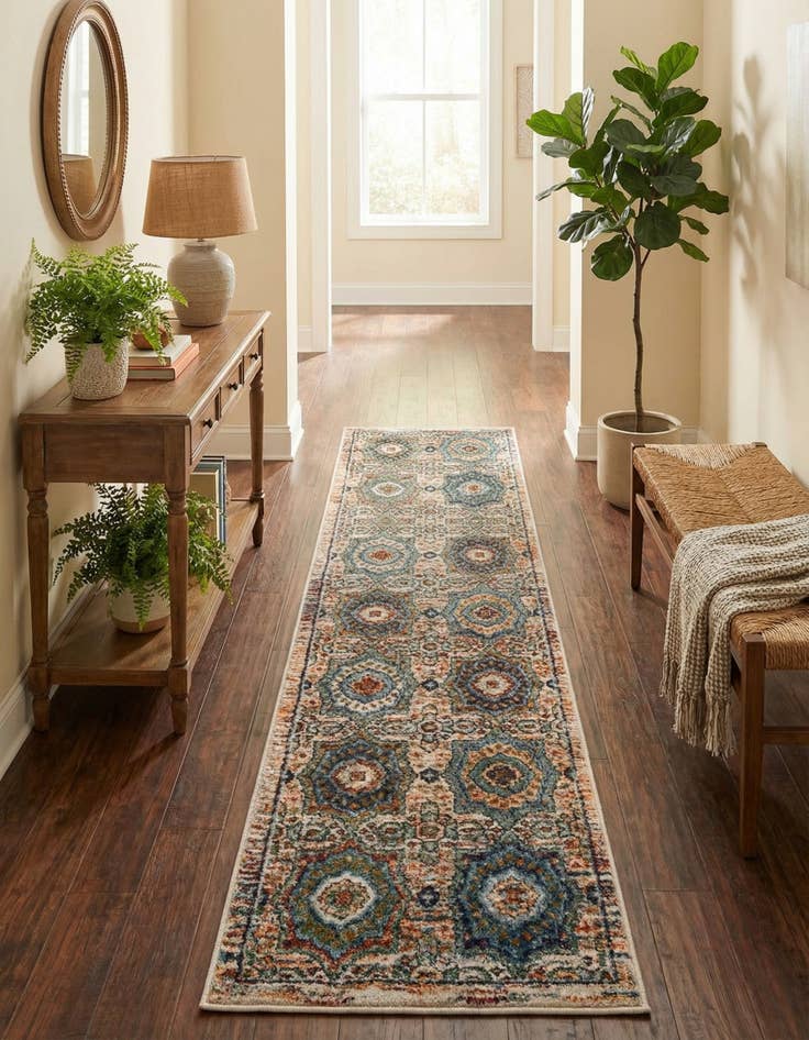 Detail image of 2' x 8' Isabella Runner Rug