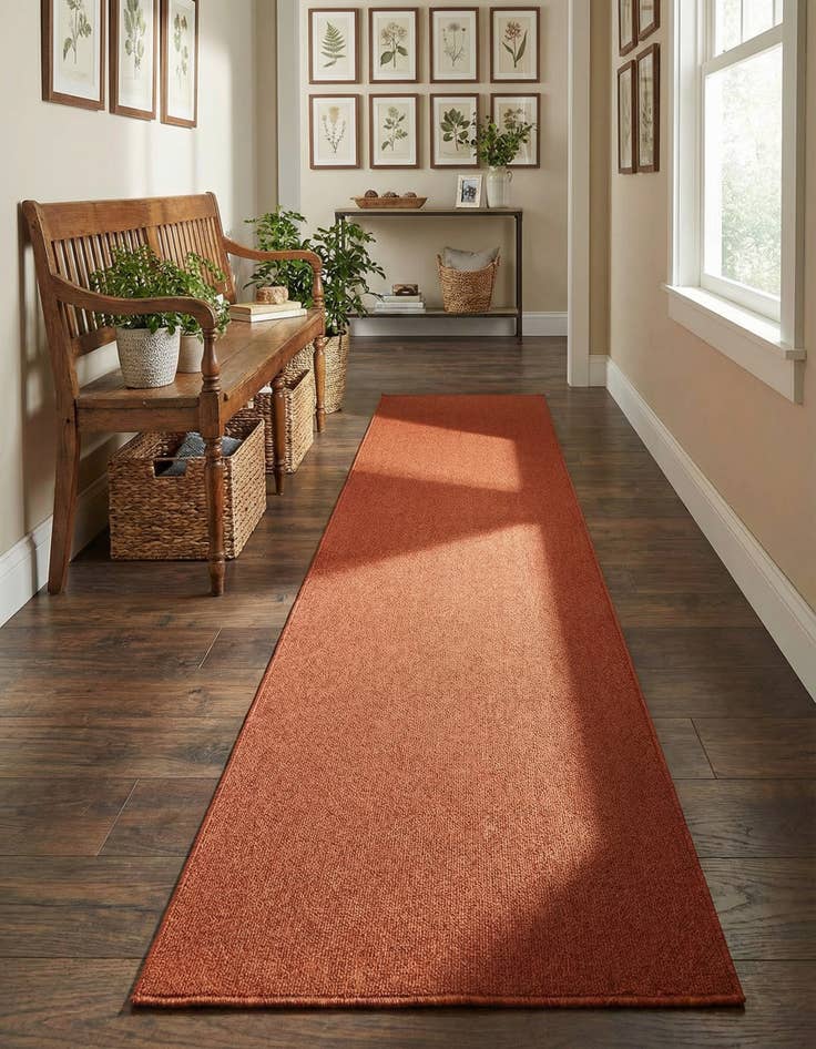 Detail image of  2' 6 x 10' Everyday Solid Runner Rug