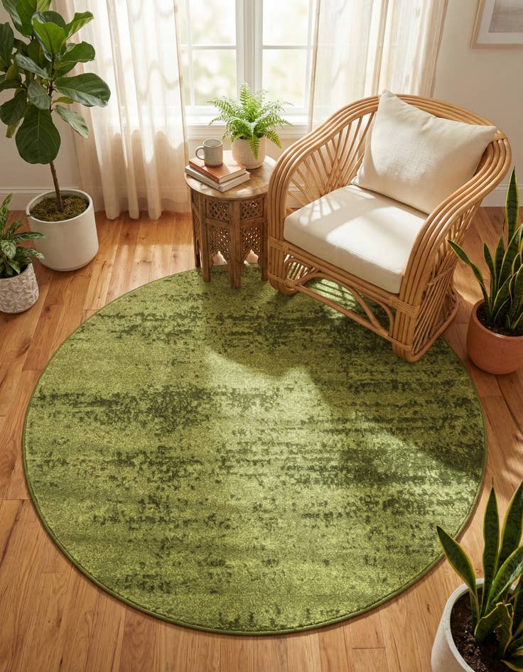 Detail image of 4' x 4' Angelica Round Rug