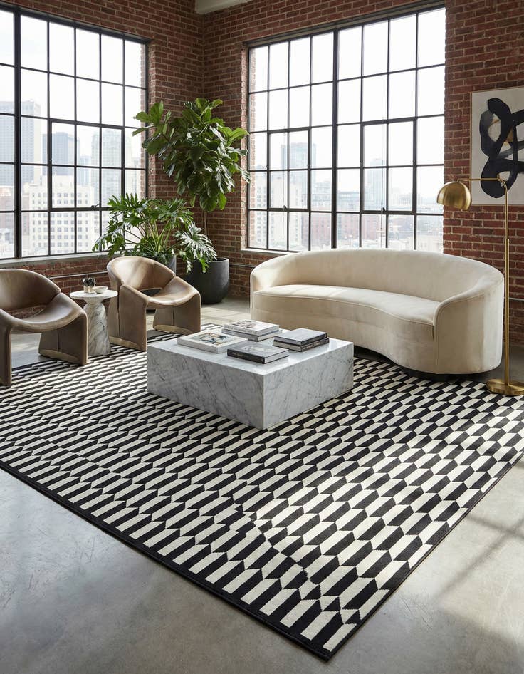 Detail image of 10' x 10' Milano Square Rug