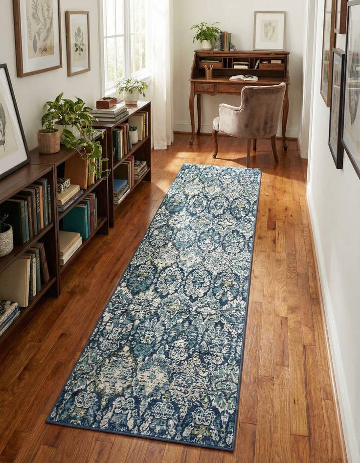 Detail image of 2' 7 x 10' Charleston Runner Rug