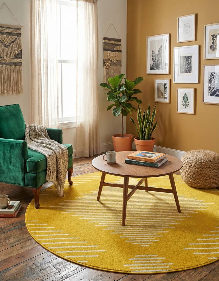 Detail image of 6' x 6' Kai Round Rug