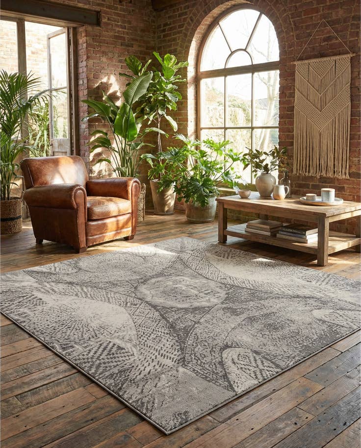 Detail image of 7' 10 x 7' 10 Monte Carlo Square Rug