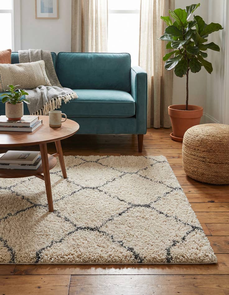 Detail image of 3' 3 x 5' 3 Marrakesh Shag Rug