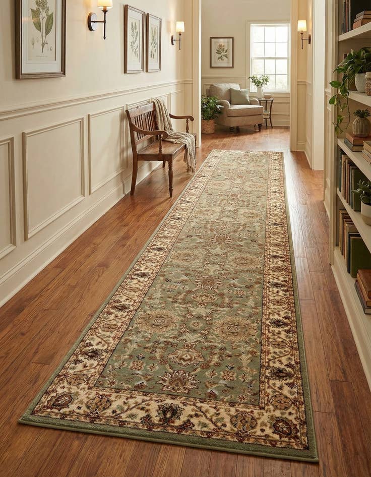 Detail image of 3' x 19' 8 Aditi Runner Rug