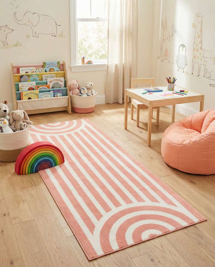 2' x 5' Whimsy Kids Runner Rug