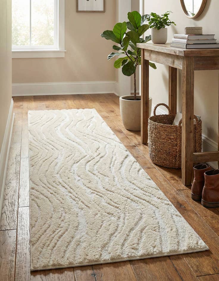 Detail image of  2' x 8' Sepia Runner Rug