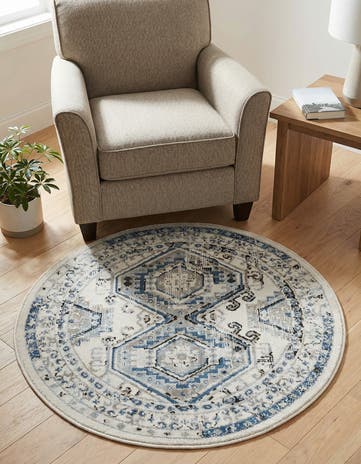 3' x 3' Charlotte Round Rug