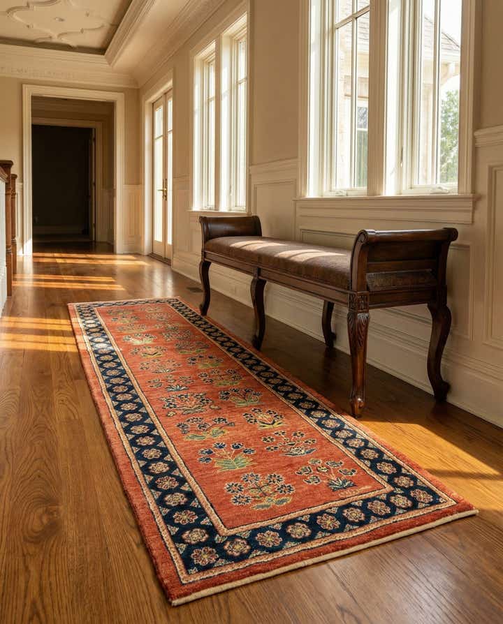 2' 3 x 6' 4 Luribaft Wool Runner Rug