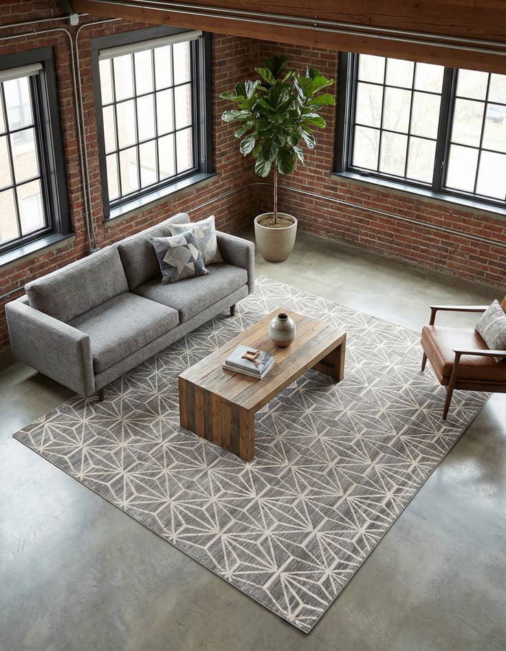 Detail image of 7' 10 x 7' 10 Uptown Fifth Avenue Square Rug