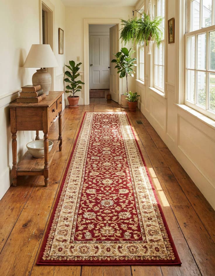 Detail image of 2' 7 x 13' Classic Agra Runner Rug