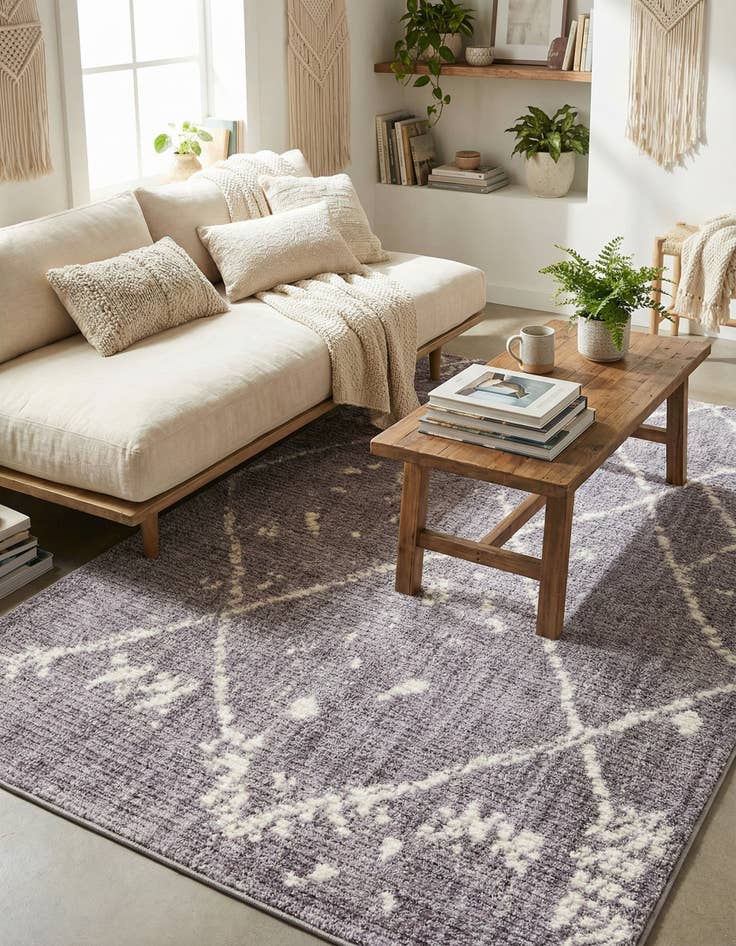 Detail image of 5' 3 x 7' 7 Morocco Rug