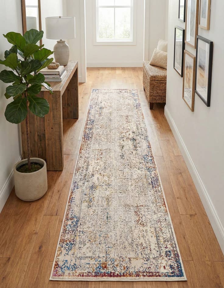 Detail image of 2' 6 x 12' Deepa Runner Rug
