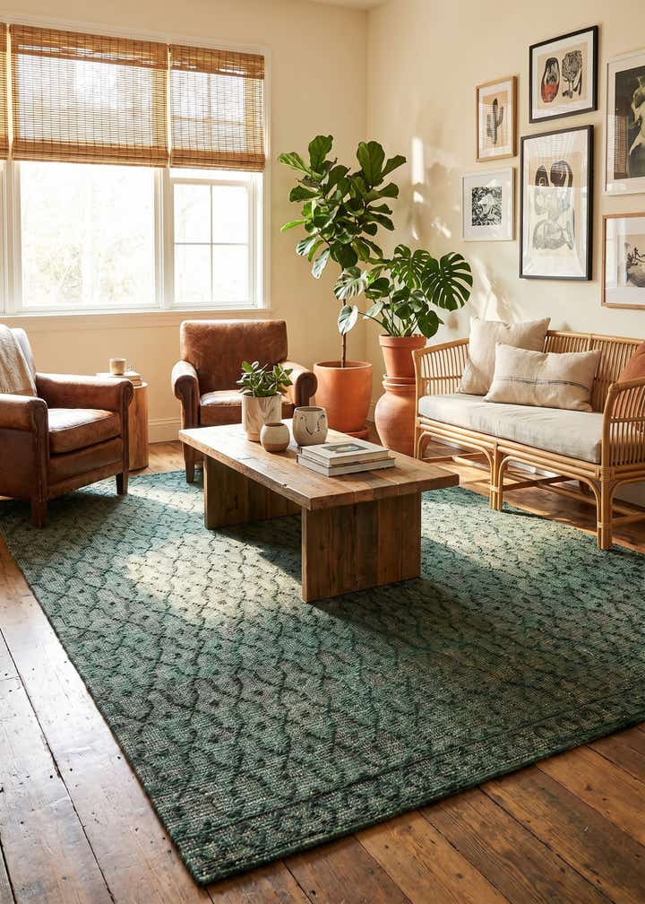 7' 10 x 10' Hand Woven Larsa Jute Rug