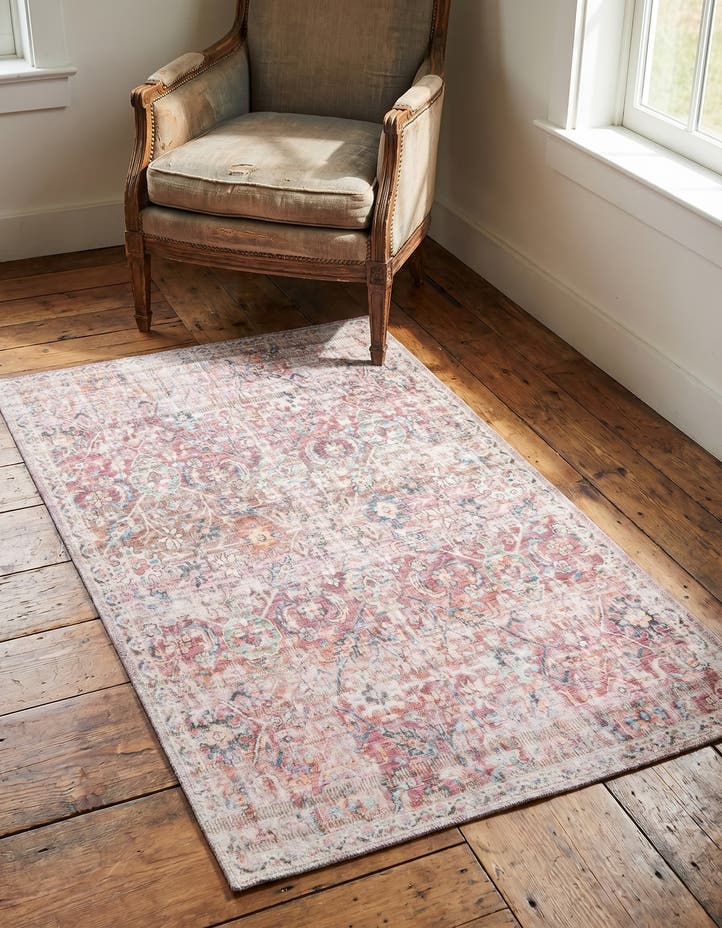 3' 3 x 5' 3 Washable Nostalgia Rug