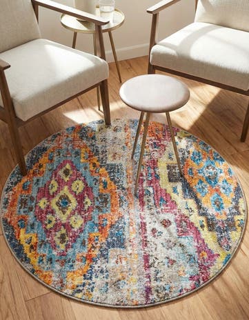 Madrid Round Rug
