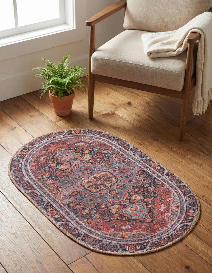 Detail image of 2' x 3' Timeless Oval Rug