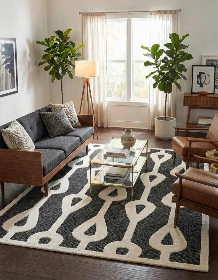 Detail image of  9' x 12' Prismatic Rug