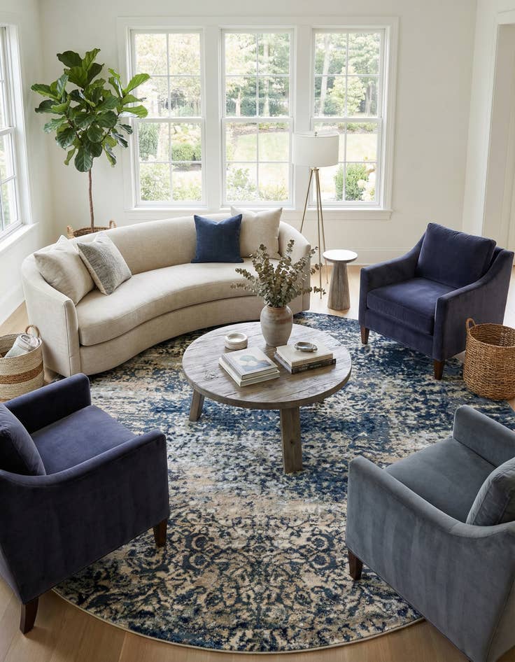 Detail image of 10' x 10' Ethereal Round Rug