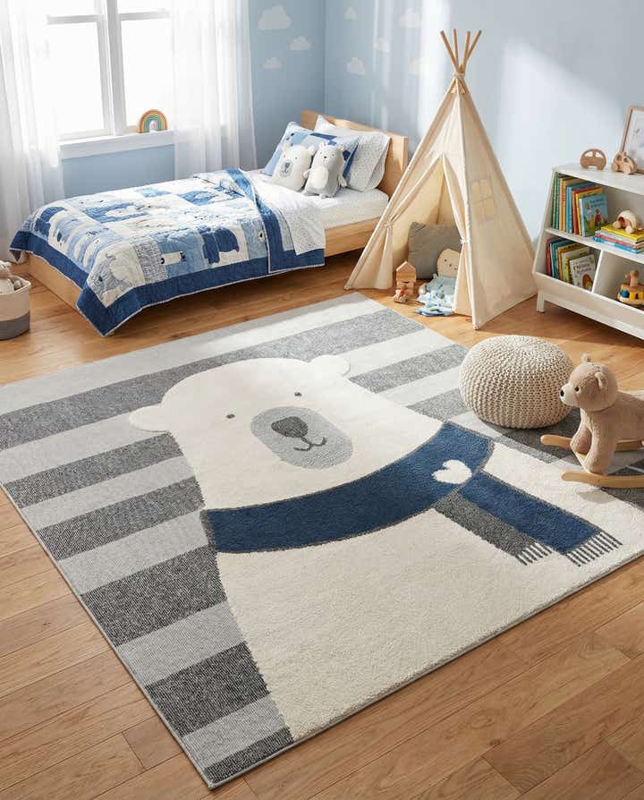 7' 10 x 7' 10 Whimsy Kids Square Rug