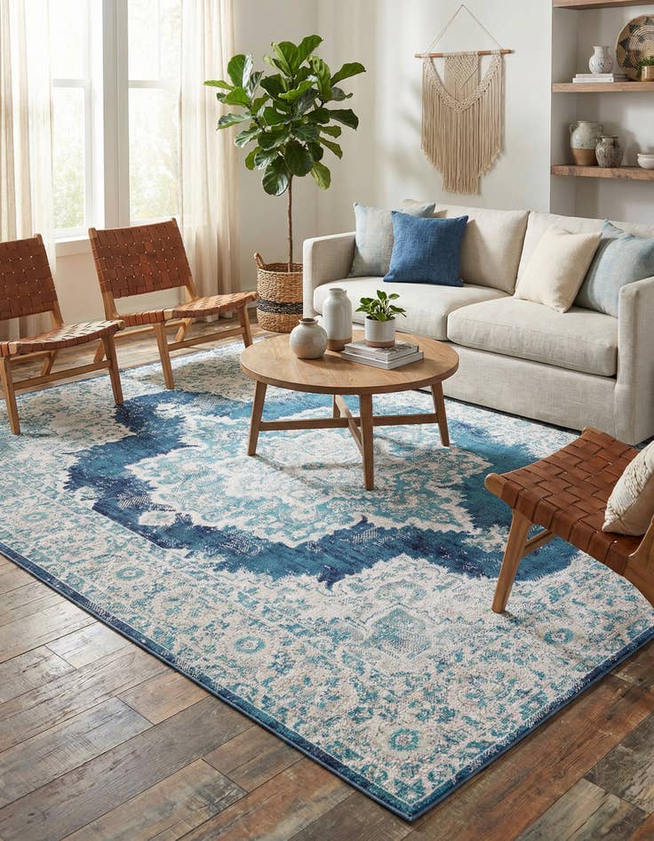 Detail image of 9' x 12' 2 Amulet Rug