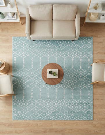 6' 1 x 6' 1 Paxon Trellis Square Rug