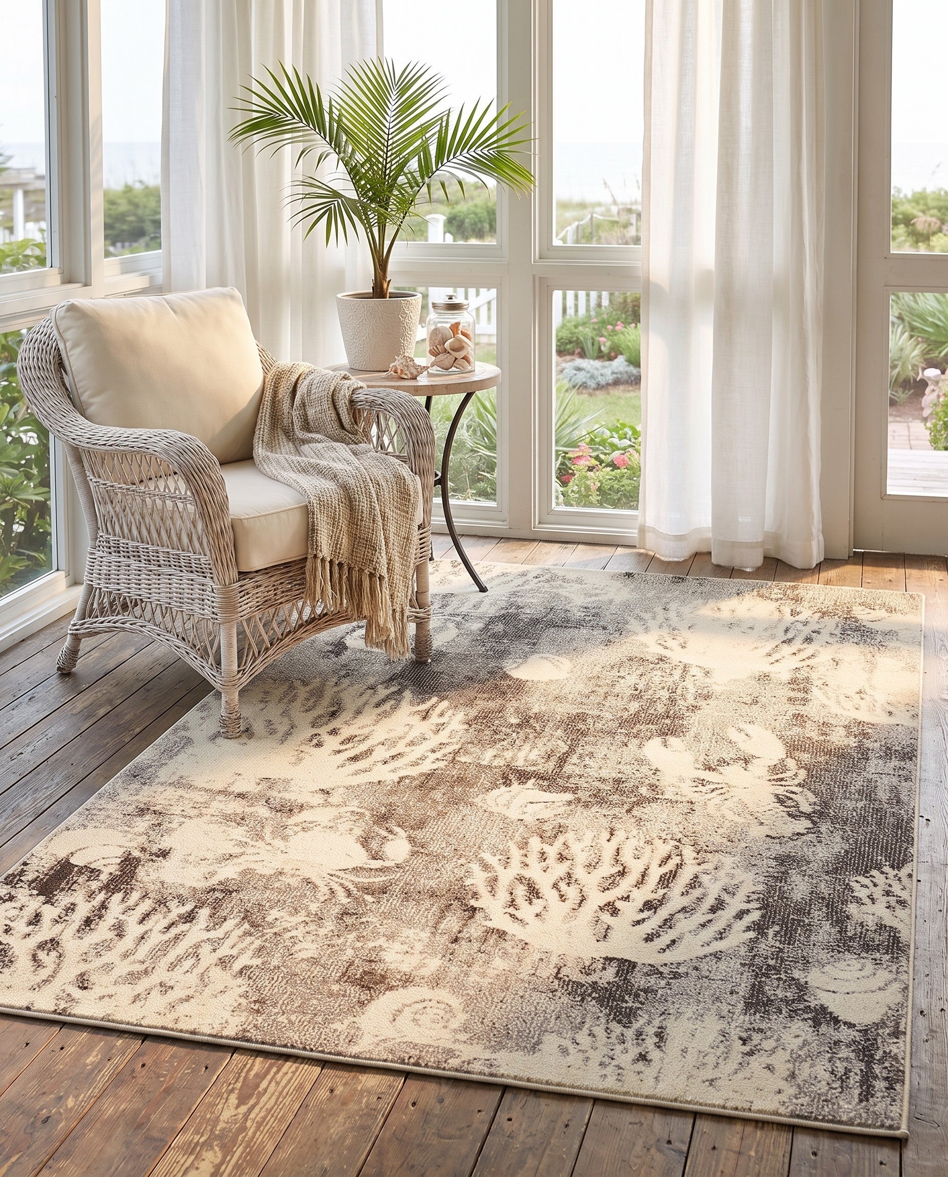 4' x 6' Washable Capri Rug