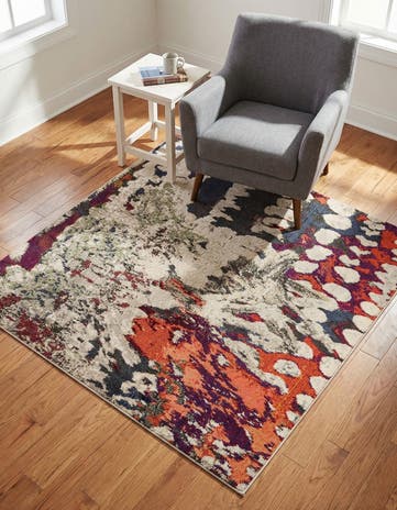 5' 3 x 5' 3 Washable Haerfest Square Rug