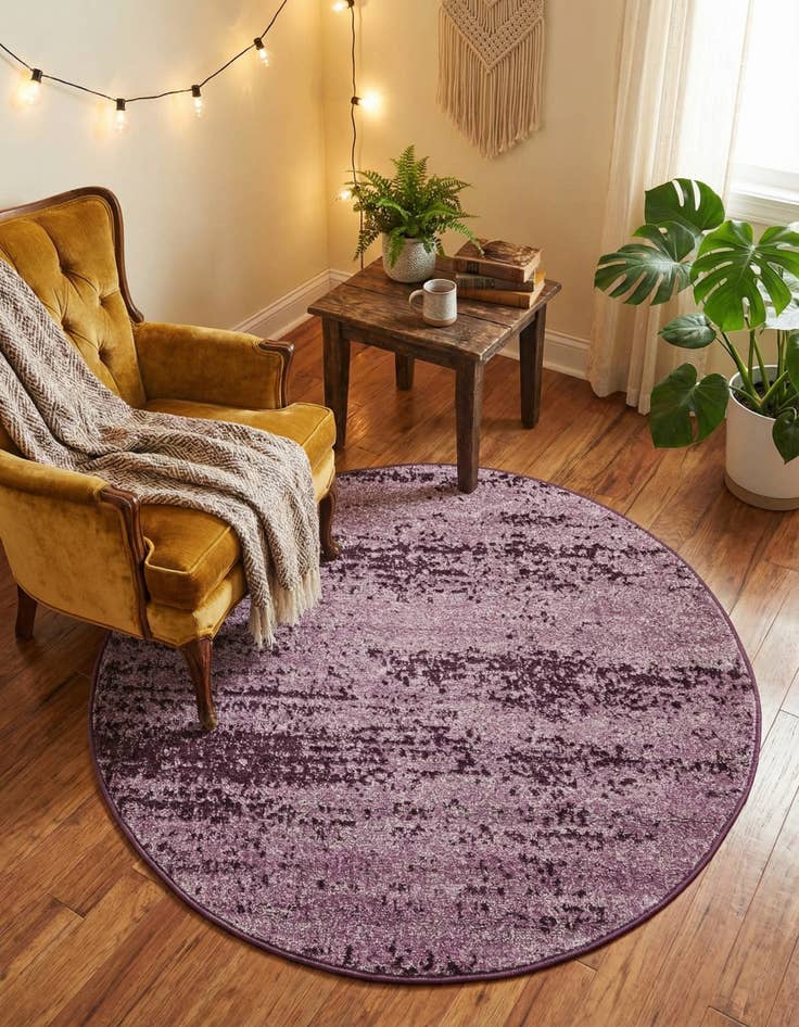 Detail image of 4' x 4' Angelica Round Rug