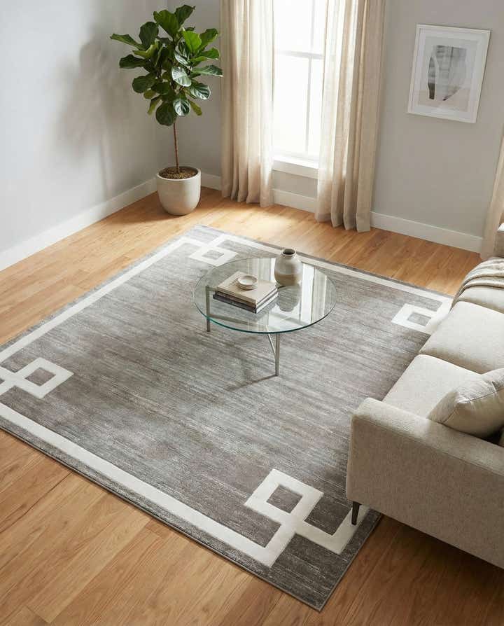 7' 10 x 7' 10 Uptown Lenox Hill Square Rug