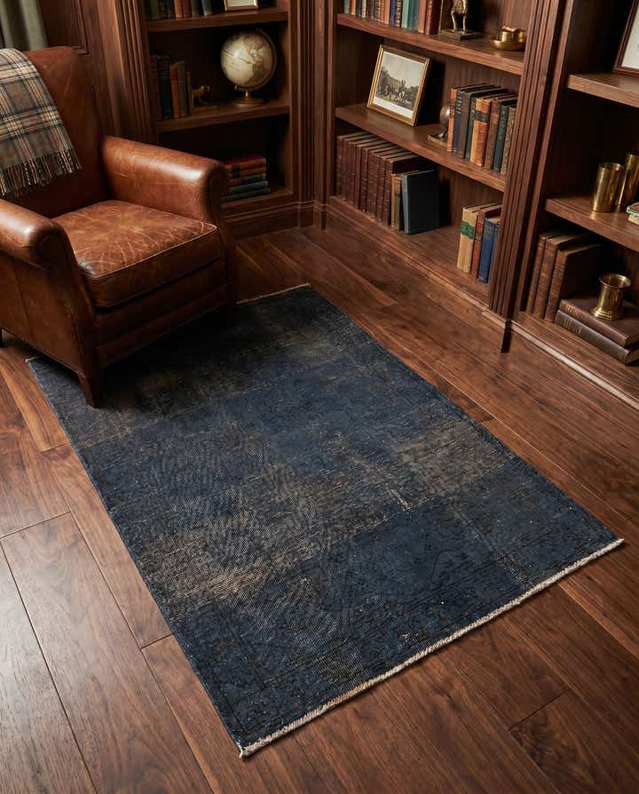 3' 1 x 4' 5 Hand Knotted Ultra Vintage Persian Wool Rug